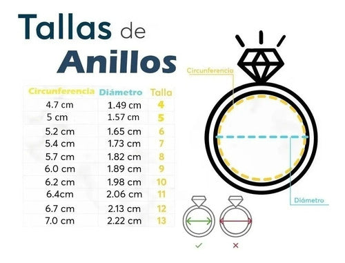 Elegante Anillo De Corazón Oro Negro Diamante Black Gold N