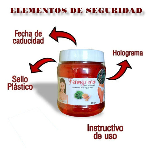 Kit De Belleza Aumento Busto Y Glúteos Joy Natura Naturani