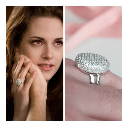 Anillo Bella Crepusculo Réplica Exacta Oro Y Plata 925 Dtup®