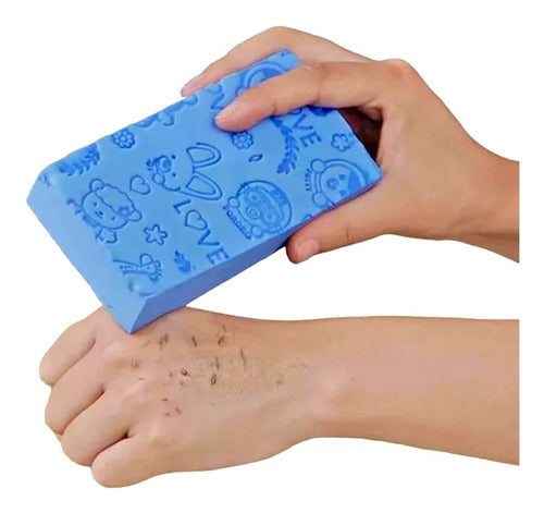 Esponja De Baño Magica Exfoliante Remueve Mugre Piel Muerta®