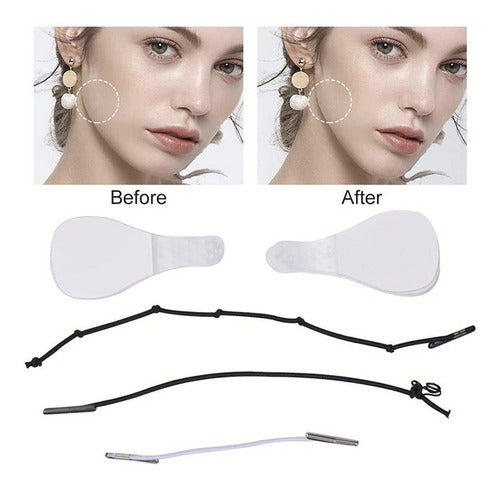 Secret Lift Tape Invisible Estiramiento Facial Al Instante