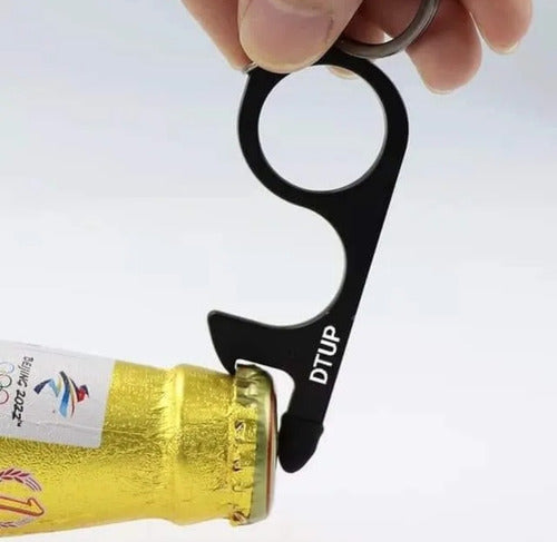 Llavero Llave Lapiz Touch Celular Tablet Anti Contacto Acero