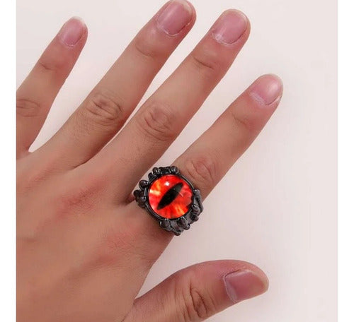 Anillo Ojo De Sauron Señor De Los Anillos Tolkien El Hobbit