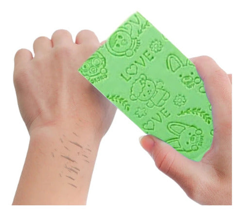 Esponja De Baño Magica Exfoliante Remueve Mugre Piel Muerta®