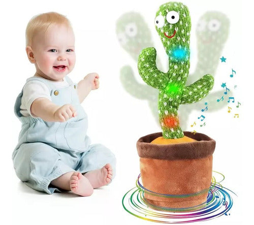 Cactus Bailarin Didáctico 120 Canciones Español Recargable