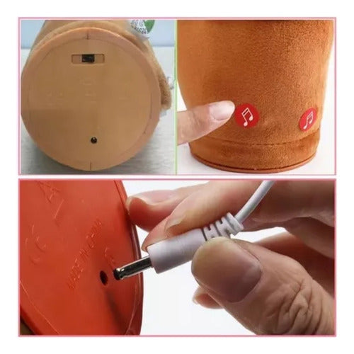 Cactus Bailarin Didáctico 120 Canciones Español Recargable