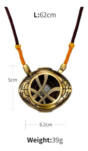 Collar Luminiscente Ojo De Agamotto Dr Strange Dtup®