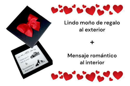 Set De Pulseras Regalo De Amor Eterno Mar Y Montañas Dtup®