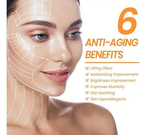 Mascarilla 100% Hidrosoluble Colágeno Y Ácido Hialuronico