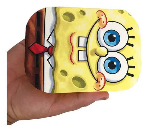 Bob Esponja De Baño Gruesa Exfoliante Masaje Corporal ®