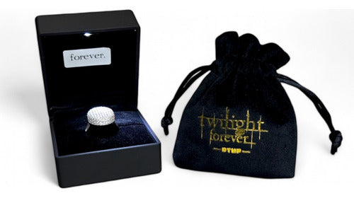 Anillo Crepusculo Bella Twilight Plata 925 Oro Blanco Dtup®