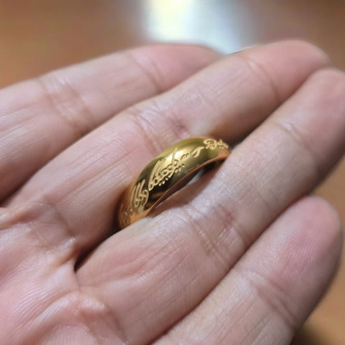 Anillo Único 3d Luminoso Hobbit Señor De Los Anillos Dtup®