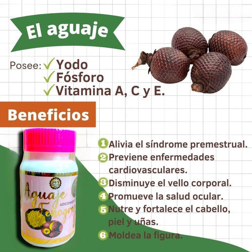 Kit De Belleza Aumento Busto Y Glúteos Joy Natura Naturani