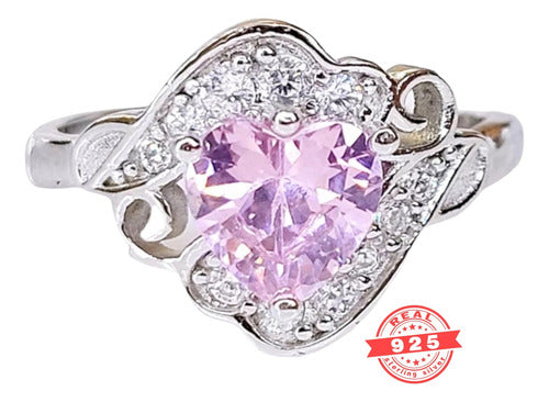 Anillo De Compromiso De Sailor Moon Aniversario Plata S925