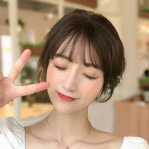 Flequillo Postizo 100% Cabello Humano C/clip Premium Quality