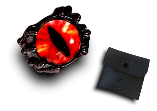 Anillo Ojo De Sauron Señor De Los Anillos Tolkien El Hobbit