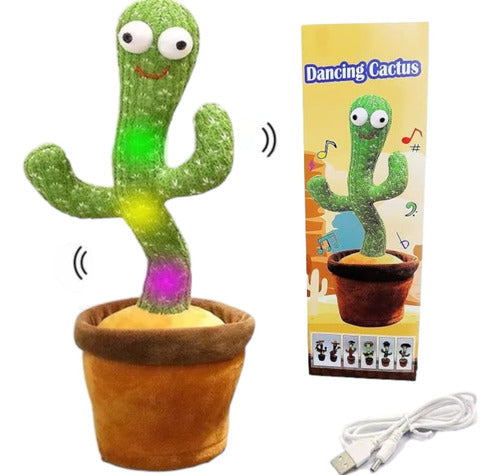 Cactus Bailarin Didáctico 120 Canciones Español Recargable