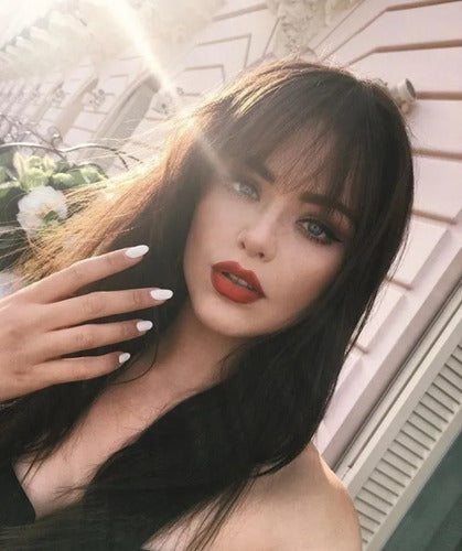 Flequillo Postizo 100% Cabello Humano C/clip Premium Quality