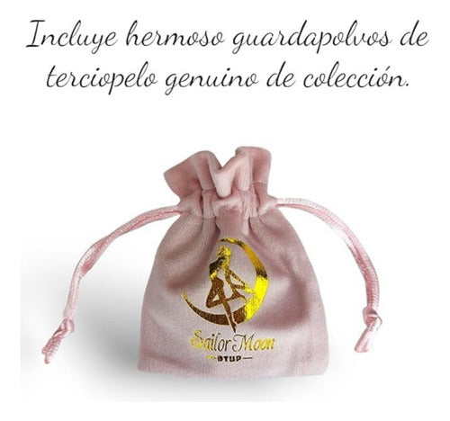 Anillo De Compromiso De Sailor Moon Aniversario Plata S925