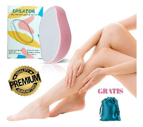 Nuevo Depilador Cristal Hair Removal Eraser Calidad Premium