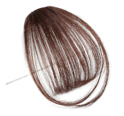 Flequillo Postizo 100% Cabello Humano C/clip Premium Quality