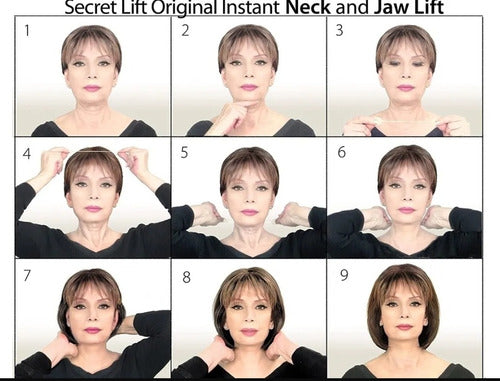 Secret Lift Tape Invisible Estiramiento Facial Al Instante