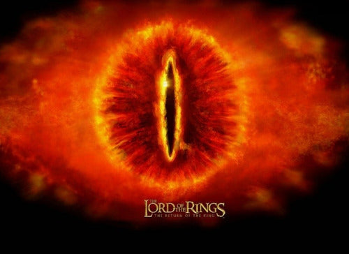 Anillo Ojo De Sauron Señor De Los Anillos Tolkien El Hobbit
