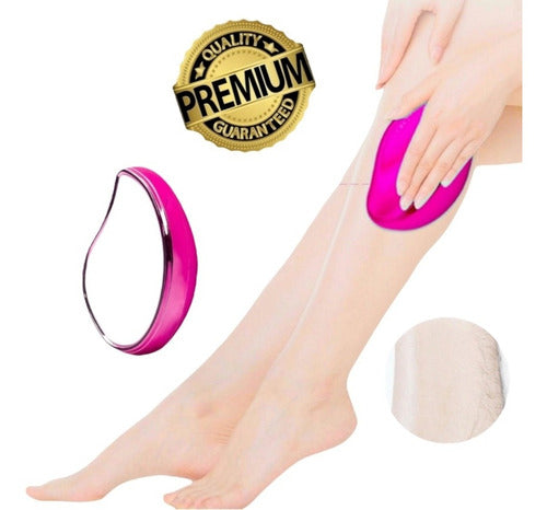 Set 2 Depilador Cristal Hair Removal Eraser Calidad Premium
