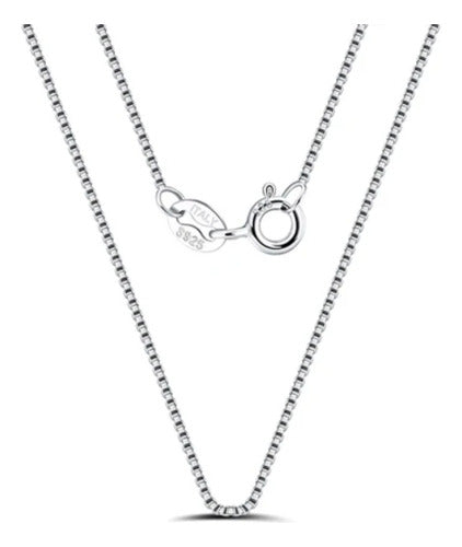 Collar Lilo & Stitch Corazón Circonio Ohana Plata 925 Dtup®