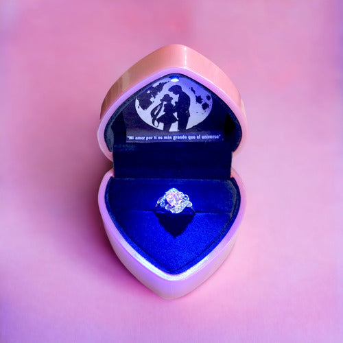 Anillo Promesa Sailor Moon Cristal Plata 925 Original Dtup®