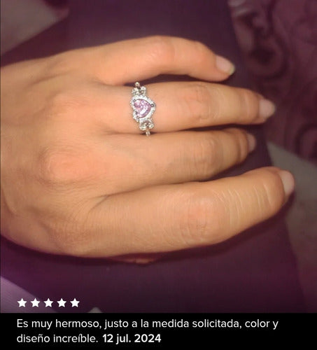 Anillo Sailor Moon Serena Tsukino Princesa + Estuche Pink