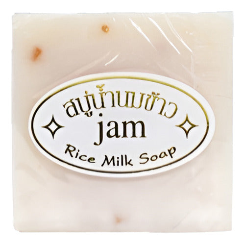 Jabón Arroz Tailandés Aclara Piel Exfolia Quita Manchas Acné