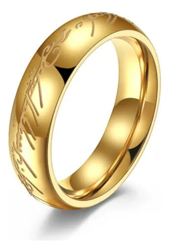 Anillo Único 3d Luminoso Hobbit Señor De Los Anillos Dtup®