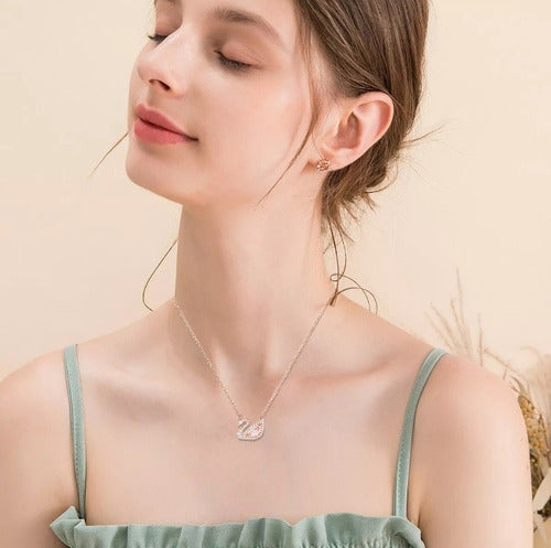 Collar Cisne Rosa True Beauty Kdrama Lee Su-ho Cha Eun Woo