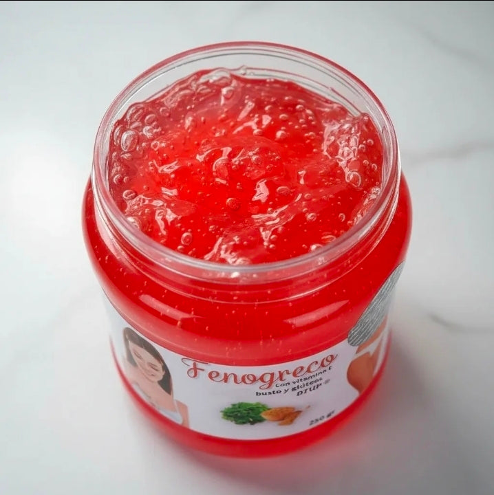 Gel Fenogreco Premium Concentrado 100% Natural Busto y gluteos Dtup®