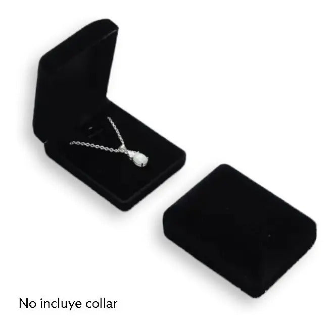 Estuche Para Collar Caja De Lujo Terciopelo Para Joyería