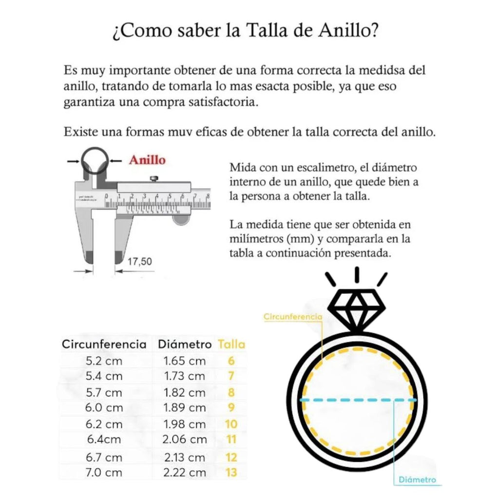 Anillo de Esmeralda plata 925 enchapado en Oro Blanco Dtup®