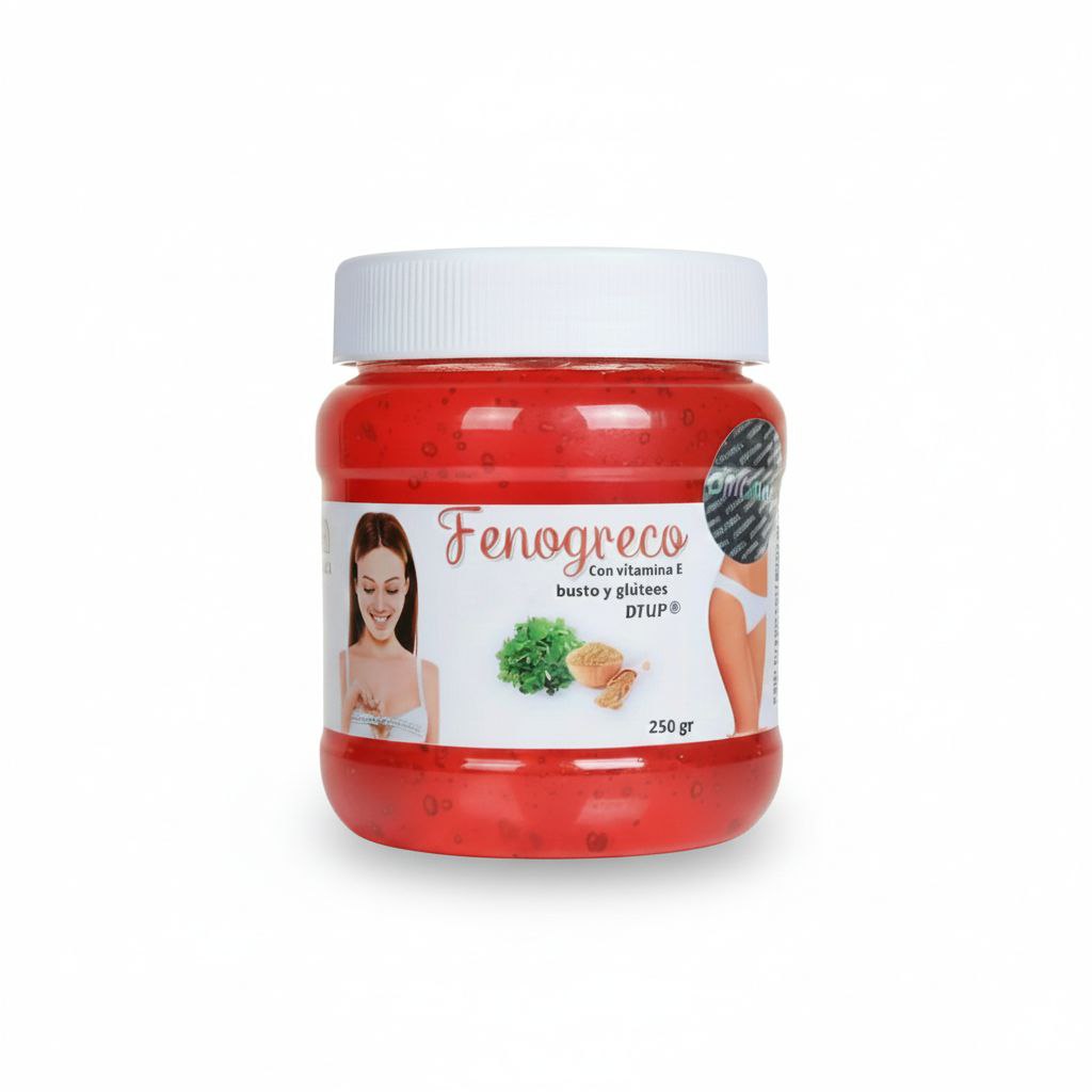 Gel Fenogreco Premium Concentrado 100% Natural Busto y gluteos Dtup®